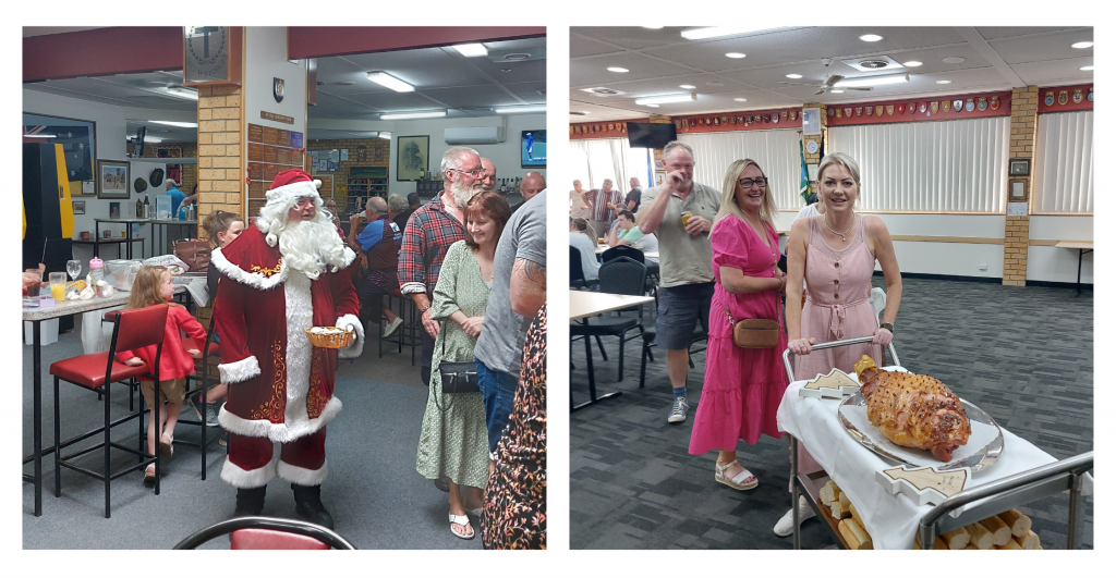 4one4 Property Co | Community Day | Some scenes during the Christmas-themed party at the Claremont RSL