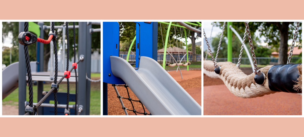 4one4 Property Co | New Play Spaces in Glenorchy | Some of the new and improved amenities of Cairnduff Reserve
